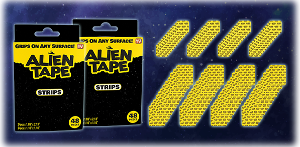 3 Boxes Alien Tape Strips